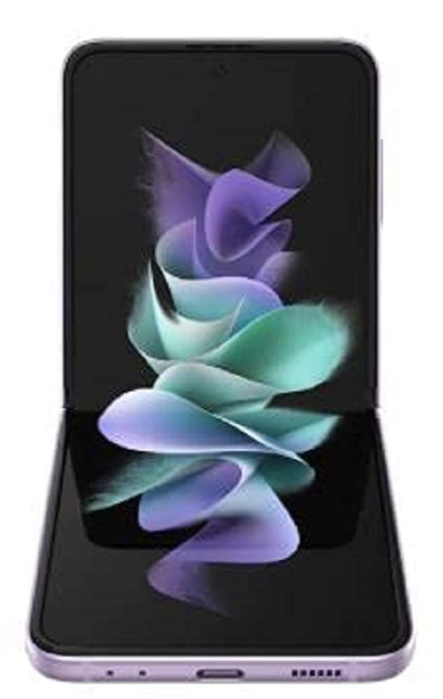 SAMSUNG Galaxy Z Flip 3 5G, US Version, 128GB, Phantom Black - Unlocked (Renewed)