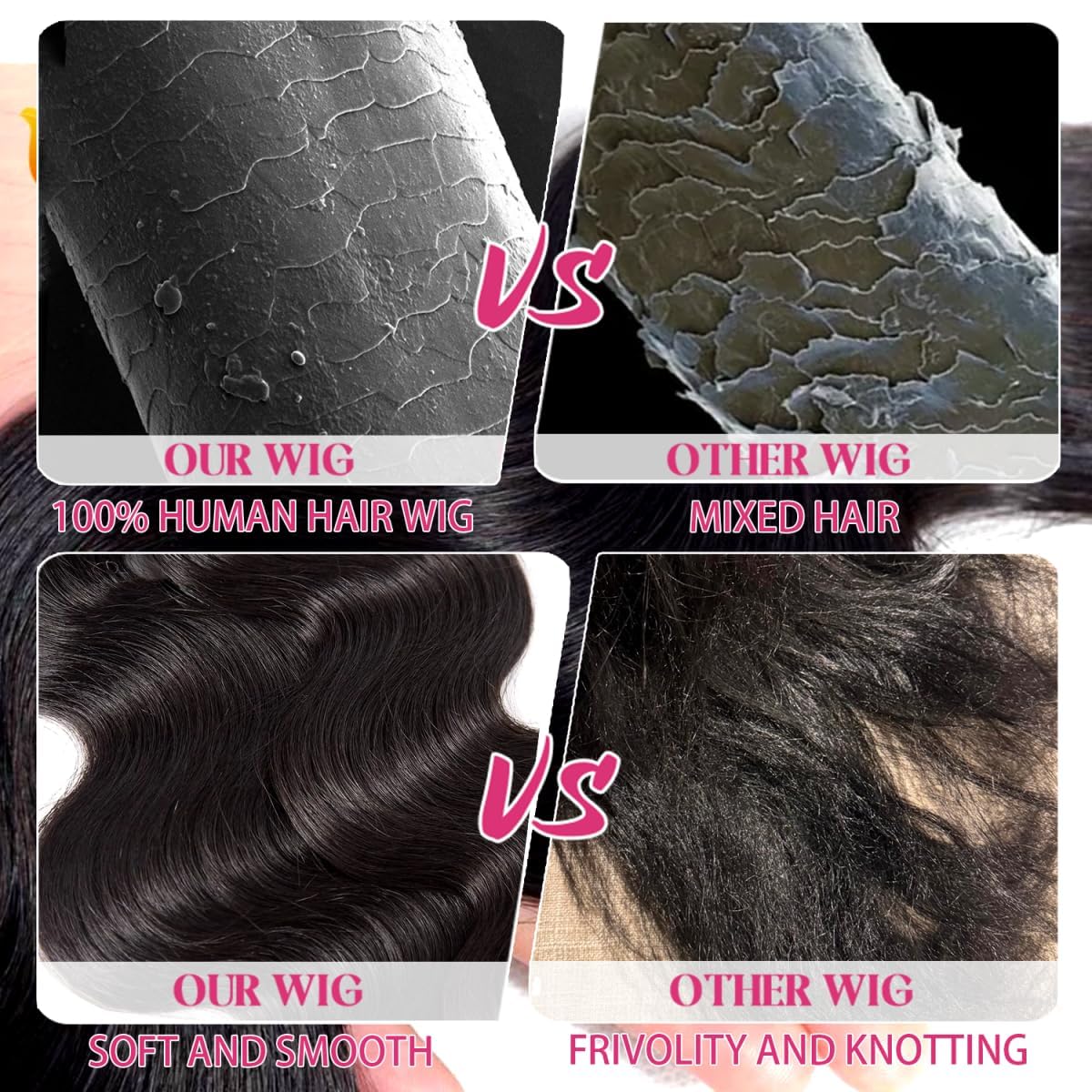 13x6 Body Wave Lace Front Wigs Human Hair Pre Plucked 180 Density HD Transparent Lace Frontal Wigs Human Hair for Women Glueless Wigs Human Hair with Baby Hair 26Inch
