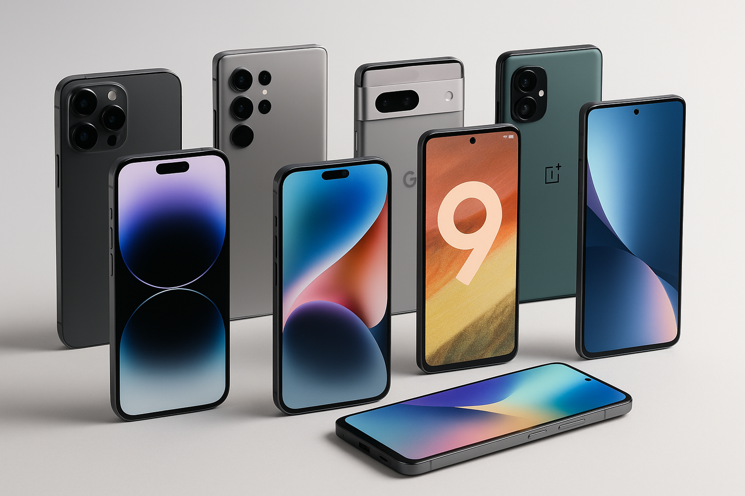 Apple and Android Phones