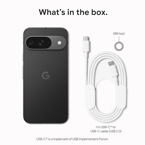 Google Pixel 9 - Unlocked Android Smartphone with Gemini, 24-Hour Battery, Advanced Camera, and 6.3" Actua Display - Peony - 256 GB