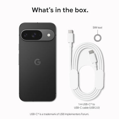 Google Pixel 9 - Unlocked Android Smartphone with Gemini, 24-Hour Battery, Advanced Camera, and 6.3" Actua Display - Peony - 256 GB