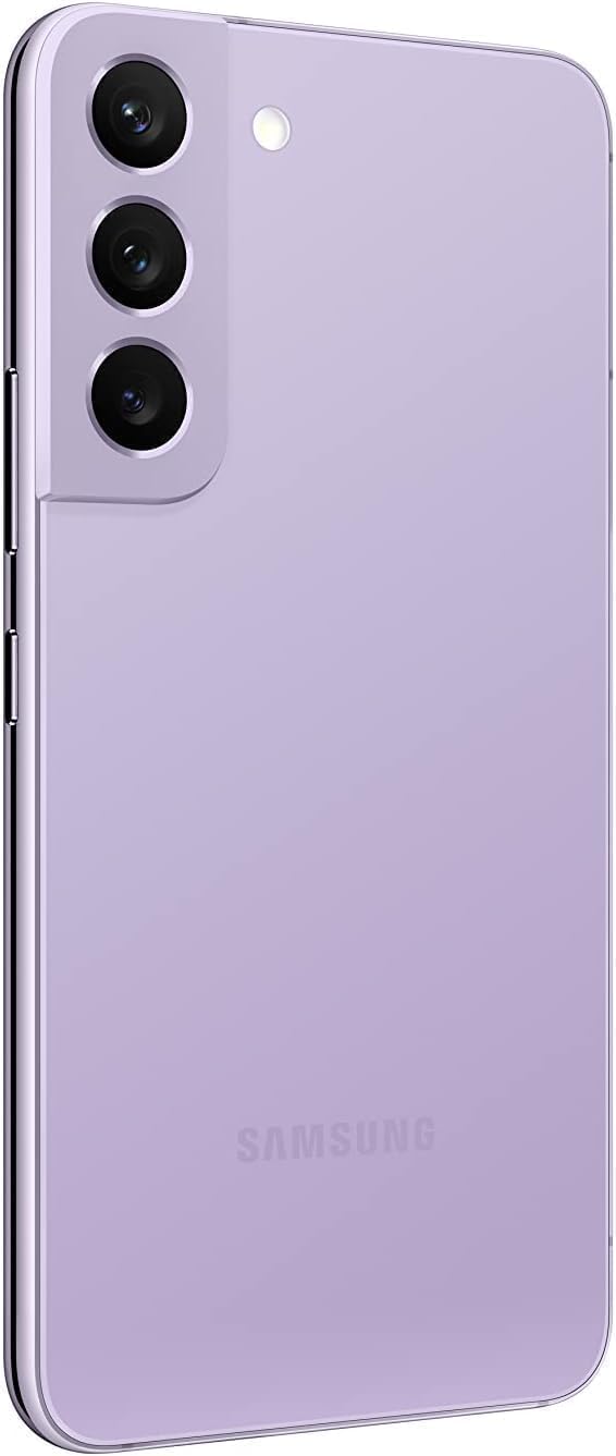 Samsung Galaxy S22 Smartphone, Factory Unlocked Android Cell Phone, 128GB, 8K Camera & Video, Brightest Display, Long Battery Life, Fast 4nm Processor, US Version, Phantom Black (Renewed)