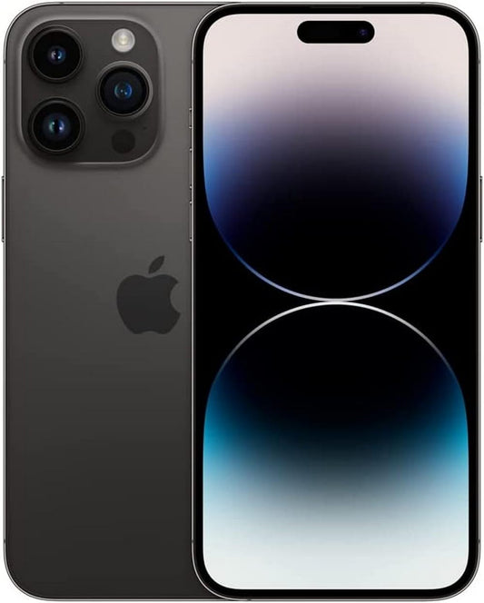 Apple iPhone 14 Pro Max, 256GB, Deep Purple - Unlocked (Renewed)