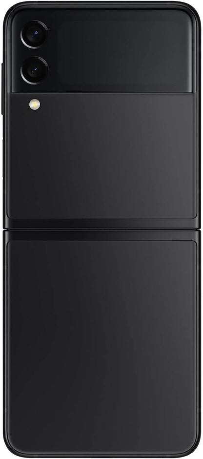 SAMSUNG Galaxy Z Flip 3 5G, US Version, 128GB, Phantom Black - Unlocked (Renewed)