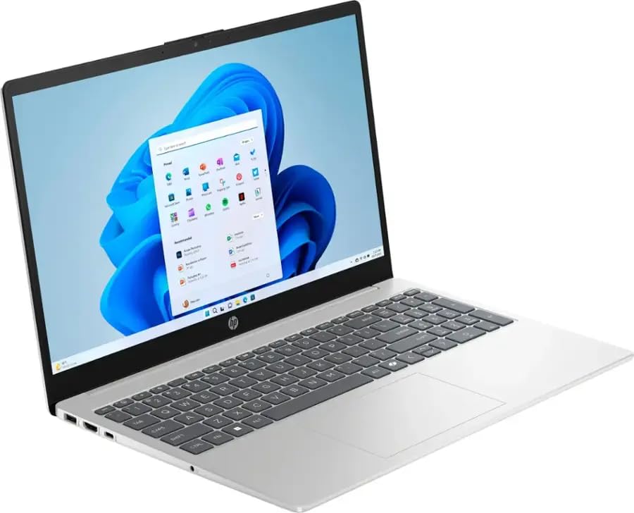 HP 14 Laptop, Intel Celeron N4020, 4 GB RAM, 64 GB Storage, 14-inch Micro-edge HD Display, Windows 11 Home, Thin & Portable, 4K Graphics, One Year of Microsoft 365 (14-dq0040nr, Snowflake White)