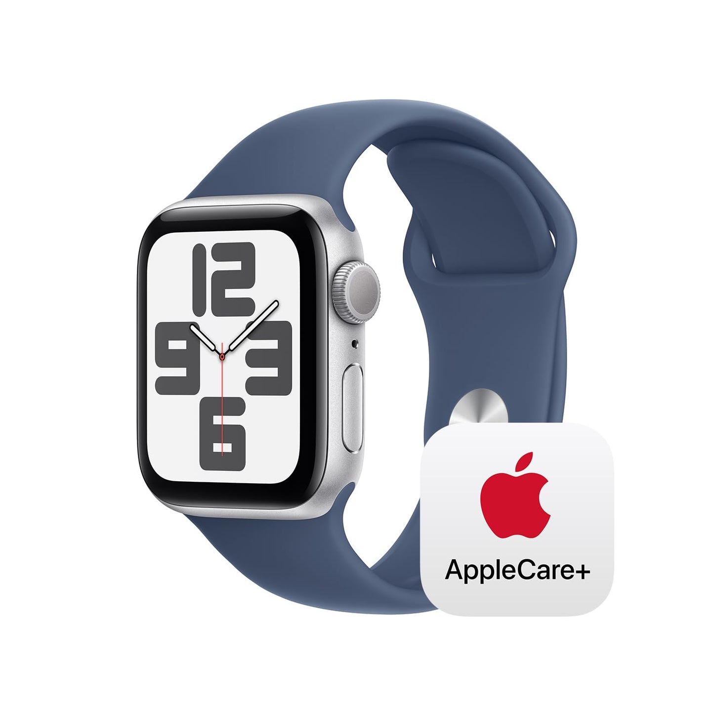 Apple Watch SE (2nd Gen) [GPS 40mm] Smartwatch with Starlight Aluminum Case with Starlight Sport Band S/M. Fitness and Sleep Trackers, Crash Detection, Heart Rate Monitor, Retina Display