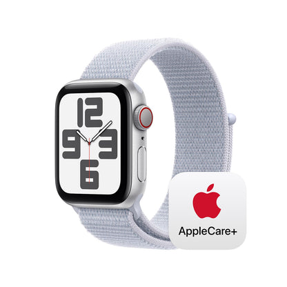 Apple Watch SE (2nd Gen) [GPS 40mm] Smartwatch with Starlight Aluminum Case with Starlight Sport Band S/M. Fitness and Sleep Trackers, Crash Detection, Heart Rate Monitor, Retina Display