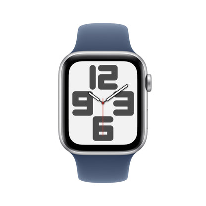 Apple Watch SE (2nd Gen) [GPS 40mm] Smartwatch with Starlight Aluminum Case with Starlight Sport Band S/M. Fitness and Sleep Trackers, Crash Detection, Heart Rate Monitor, Retina Display
