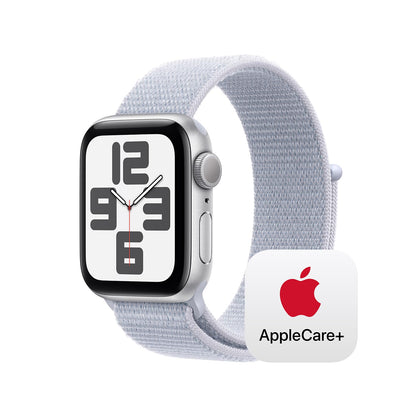 Apple Watch SE (2nd Gen) [GPS 40mm] Smartwatch with Starlight Aluminum Case with Starlight Sport Band S/M. Fitness and Sleep Trackers, Crash Detection, Heart Rate Monitor, Retina Display