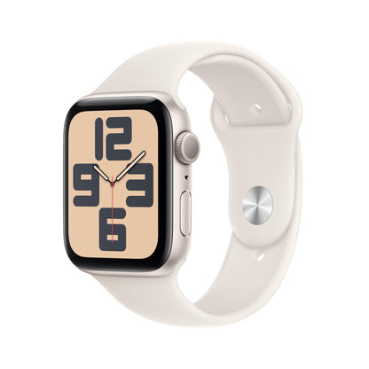 Apple Watch SE (2nd Gen) [GPS 40mm] Smartwatch with Starlight Aluminum Case with Starlight Sport Band S/M. Fitness and Sleep Trackers, Crash Detection, Heart Rate Monitor, Retina Display