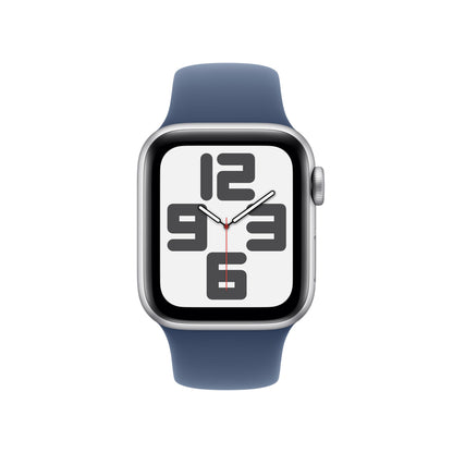 Apple Watch SE (2nd Gen) [GPS 40mm] Smartwatch with Starlight Aluminum Case with Starlight Sport Band S/M. Fitness and Sleep Trackers, Crash Detection, Heart Rate Monitor, Retina Display