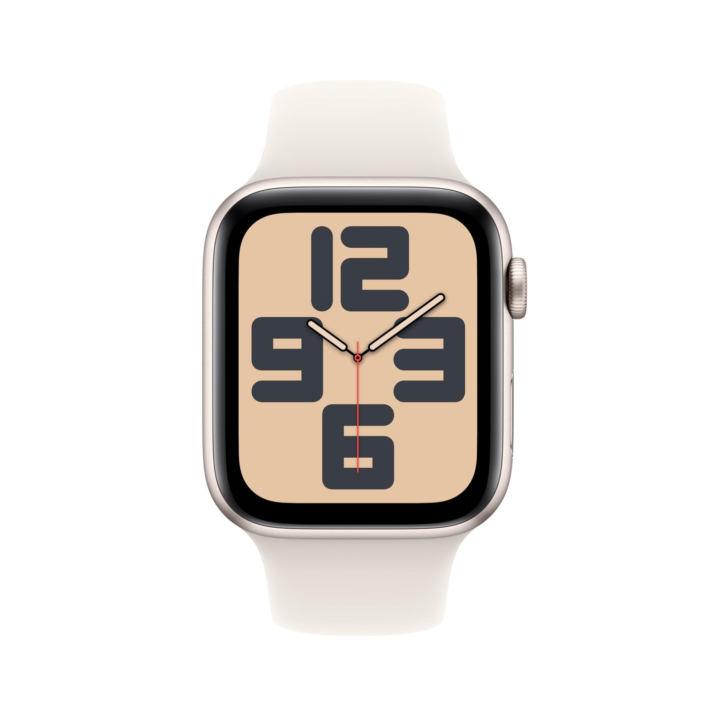 Apple Watch SE (2nd Gen) [GPS 40mm] Smartwatch with Starlight Aluminum Case with Starlight Sport Band S/M. Fitness and Sleep Trackers, Crash Detection, Heart Rate Monitor, Retina Display