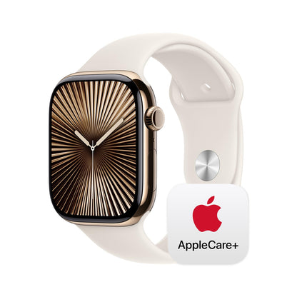 Apple Watch Series 10 [GPS 42mm case] Smartwatch with Jet Black Aluminium Case with Black Sport Band - S/M. Fitness Tracker, ECG App, Always-On Retina Display, Water Resistant