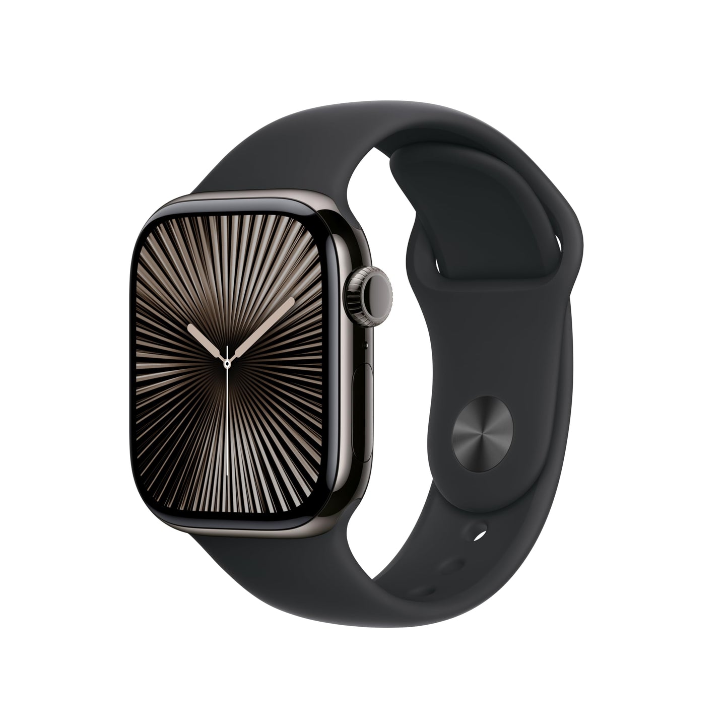 Apple Watch Series 10 [GPS 42mm case] Smartwatch with Rose Gold Aluminium Case with Light Blush Sport Band - S/M. Fitness Tracker, ECG App, Always-On Retina Display, Water Resistant