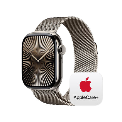 Apple Watch Series 10 [GPS 42mm case] Smartwatch with Jet Black Aluminium Case with Black Sport Band - S/M. Fitness Tracker, ECG App, Always-On Retina Display, Water Resistant