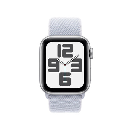Apple Watch SE (2nd Gen) [GPS 40mm] Smartwatch with Starlight Aluminum Case with Starlight Sport Band S/M. Fitness and Sleep Trackers, Crash Detection, Heart Rate Monitor, Retina Display