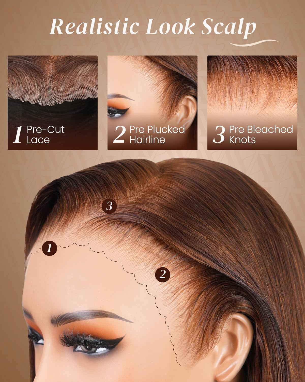 Arabella 13x6 HD Lace Body Wave Glueless Wigs Human Hiar Pre Plucked Pre Cut 210% Density Ear to Ear Full Lace Closure Wear and Go Wig Pre Everything Bleached Knots 20 inches