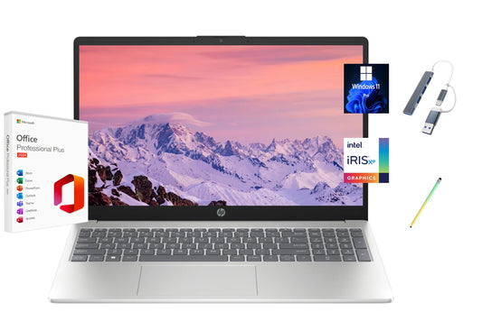 HP 14 Laptop, Intel Celeron N4020, 4 GB RAM, 64 GB Storage, 14-inch Micro-edge HD Display, Windows 11 Home, Thin & Portable, 4K Graphics, One Year of Microsoft 365 (14-dq0040nr, Snowflake White)
