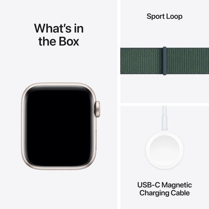 Apple Watch SE (2nd Gen) [GPS 40mm] Smartwatch with Starlight Aluminum Case with Starlight Sport Band S/M. Fitness and Sleep Trackers, Crash Detection, Heart Rate Monitor, Retina Display