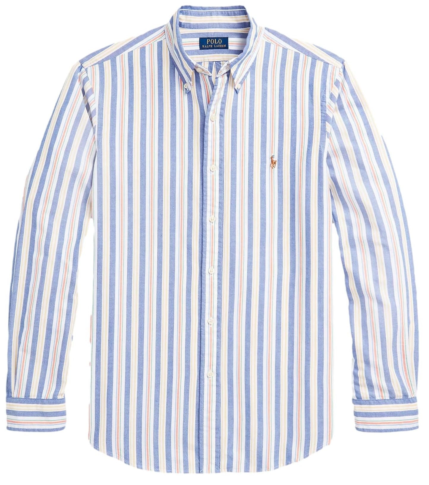 Polo Ralph Lauren Men's Classic Oxford Long Sleeve Sport Shirt
