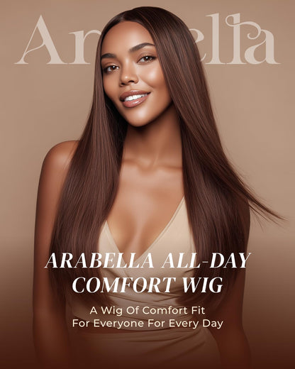 Arabella 13x6 HD Lace Body Wave Glueless Wigs Human Hiar Pre Plucked Pre Cut 210% Density Ear to Ear Full Lace Closure Wear and Go Wig Pre Everything Bleached Knots 20 inches