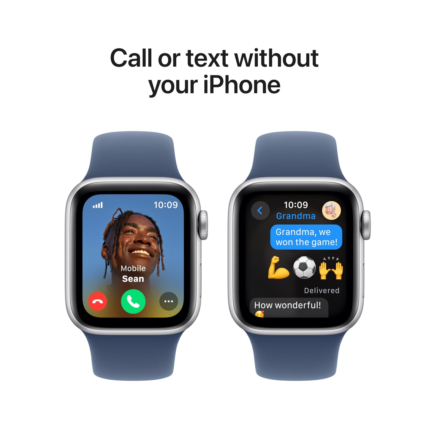 Apple Watch SE (2nd Gen) [GPS 40mm] Smartwatch with Starlight Aluminum Case with Starlight Sport Band S/M. Fitness and Sleep Trackers, Crash Detection, Heart Rate Monitor, Retina Display