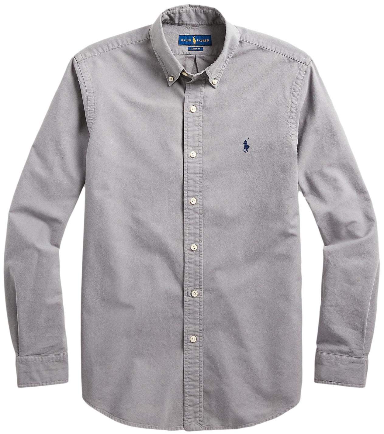 Polo Ralph Lauren Men's Classic Oxford Long Sleeve Sport Shirt