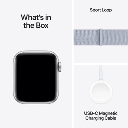Apple Watch SE (2nd Gen) [GPS 40mm] Smartwatch with Starlight Aluminum Case with Starlight Sport Band S/M. Fitness and Sleep Trackers, Crash Detection, Heart Rate Monitor, Retina Display
