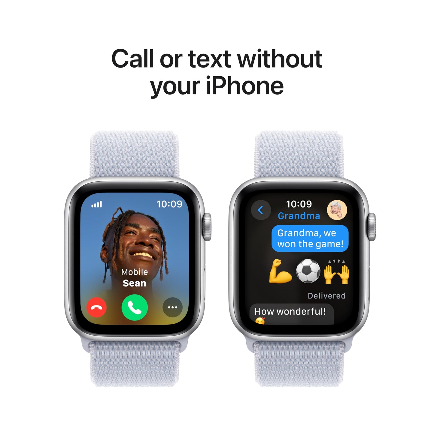 Apple Watch SE (2nd Gen) [GPS 40mm] Smartwatch with Starlight Aluminum Case with Starlight Sport Band S/M. Fitness and Sleep Trackers, Crash Detection, Heart Rate Monitor, Retina Display