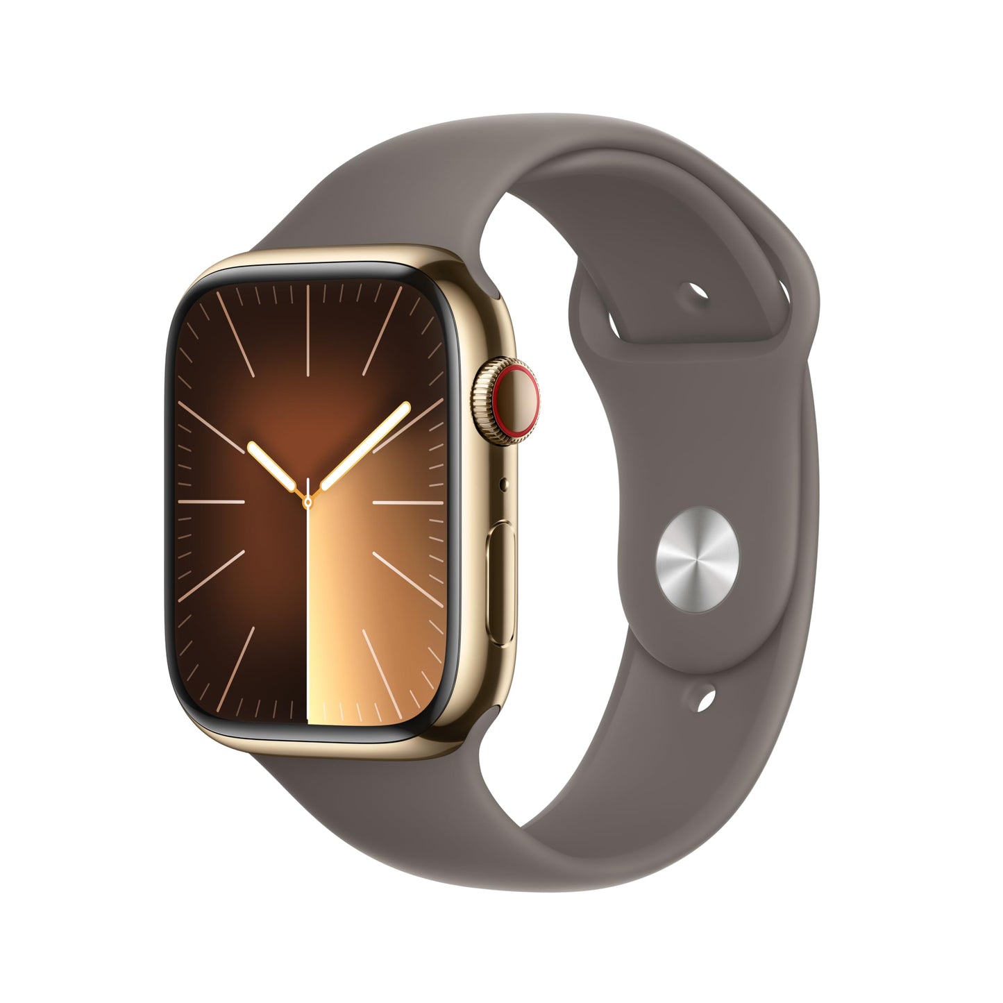 Apple Watch Series 9 [GPS 45mm] Midnight Aluminum Case with Midnight Sport Band, S/M (Renewed)
