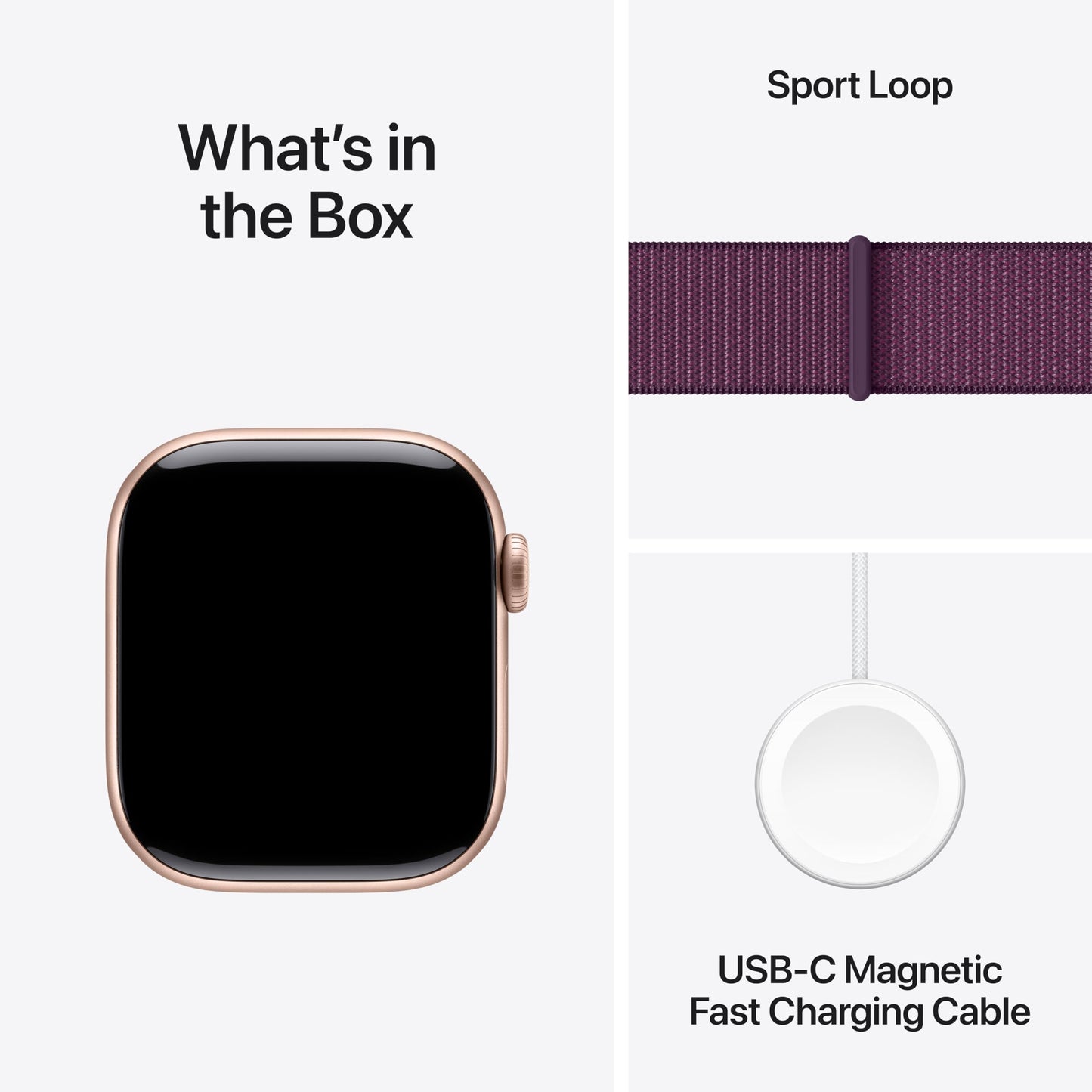 Apple Watch Series 10 [GPS 42mm case] Smartwatch with Jet Black Aluminium Case with Black Sport Band - S/M. Fitness Tracker, ECG App, Always-On Retina Display, Water Resistant