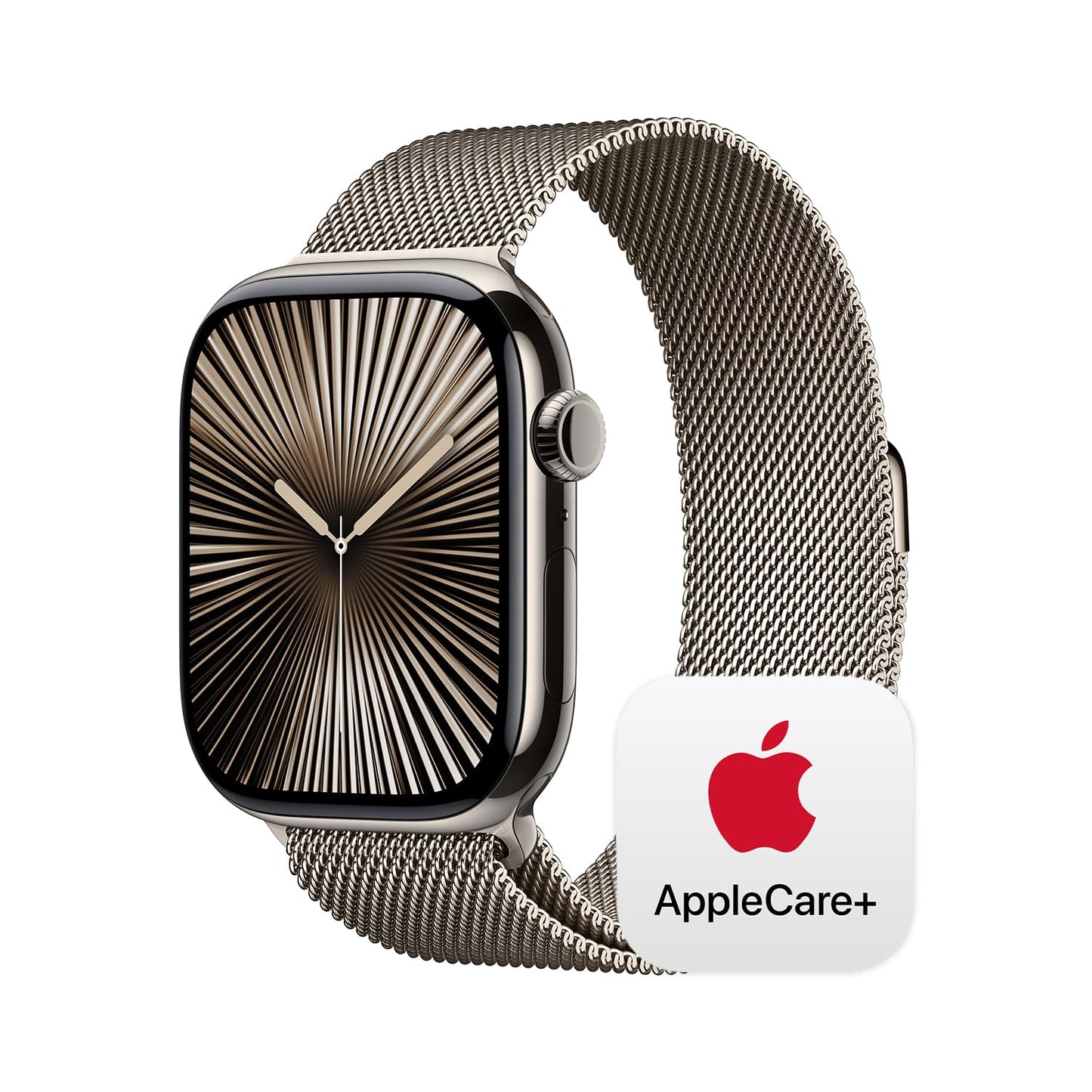 Apple Watch Series 10 [GPS 42mm case] Smartwatch with Jet Black Aluminium Case with Black Sport Band - S/M. Fitness Tracker, ECG App, Always-On Retina Display, Water Resistant