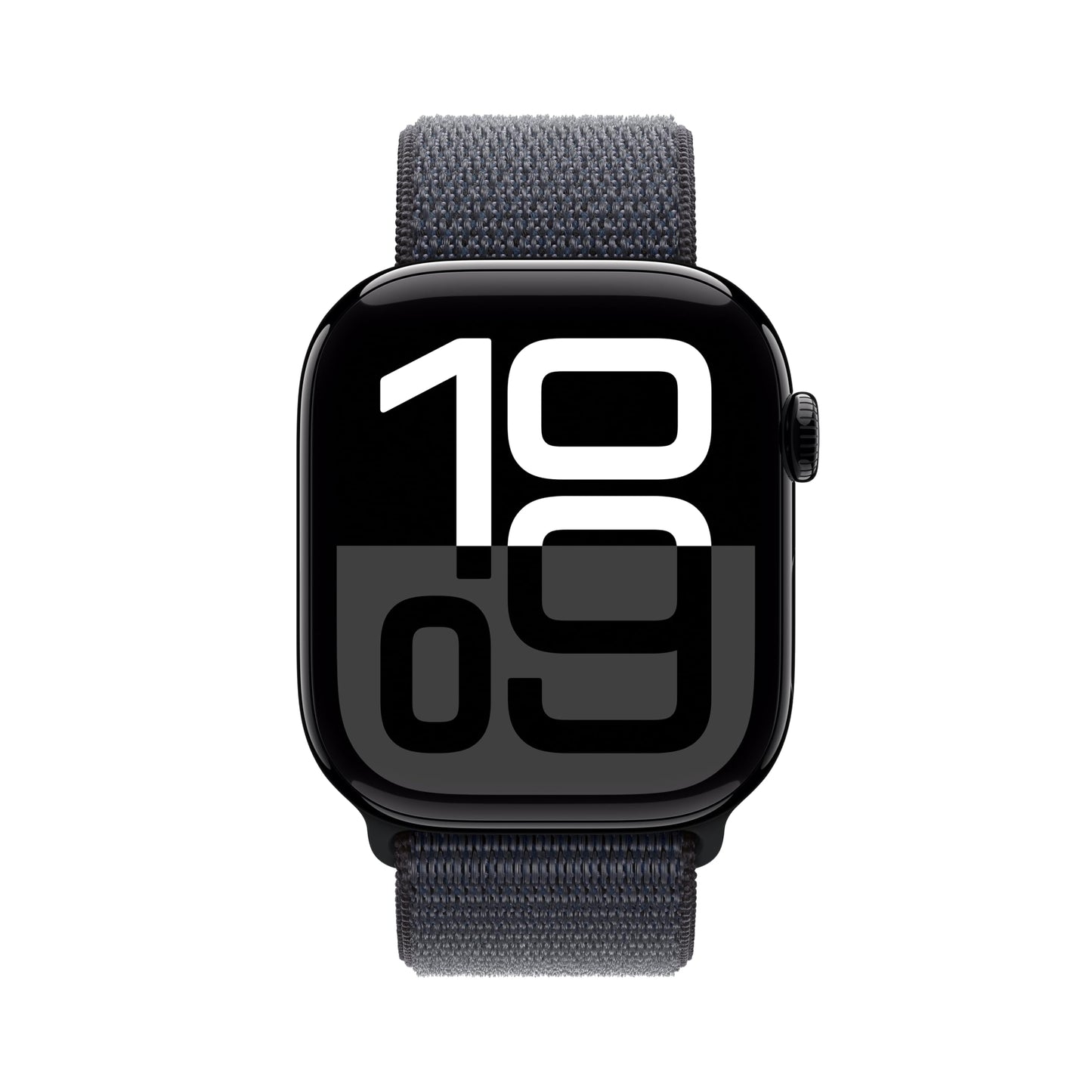 Apple Watch Series 10 [GPS 42mm case] Smartwatch with Jet Black Aluminium Case with Black Sport Band - S/M. Fitness Tracker, ECG App, Always-On Retina Display, Water Resistant