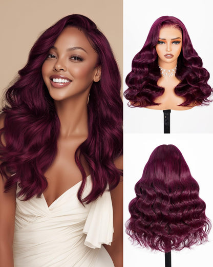 Arabella 13x6 HD Lace Body Wave Glueless Wigs Human Hiar Pre Plucked Pre Cut 210% Density Ear to Ear Full Lace Closure Wear and Go Wig Pre Everything Bleached Knots 20 inches