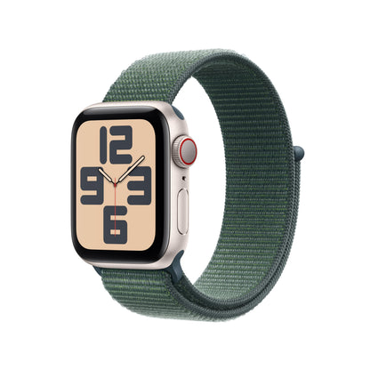 Apple Watch SE (2nd Gen) [GPS 40mm] Smartwatch with Starlight Aluminum Case with Starlight Sport Band S/M. Fitness and Sleep Trackers, Crash Detection, Heart Rate Monitor, Retina Display