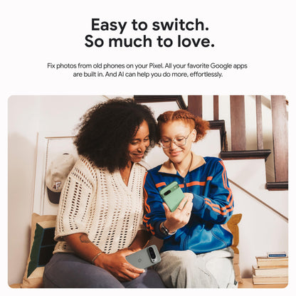 Google Pixel 9 - Unlocked Android Smartphone with Gemini, 24-Hour Battery, Advanced Camera, and 6.3" Actua Display - Peony - 256 GB