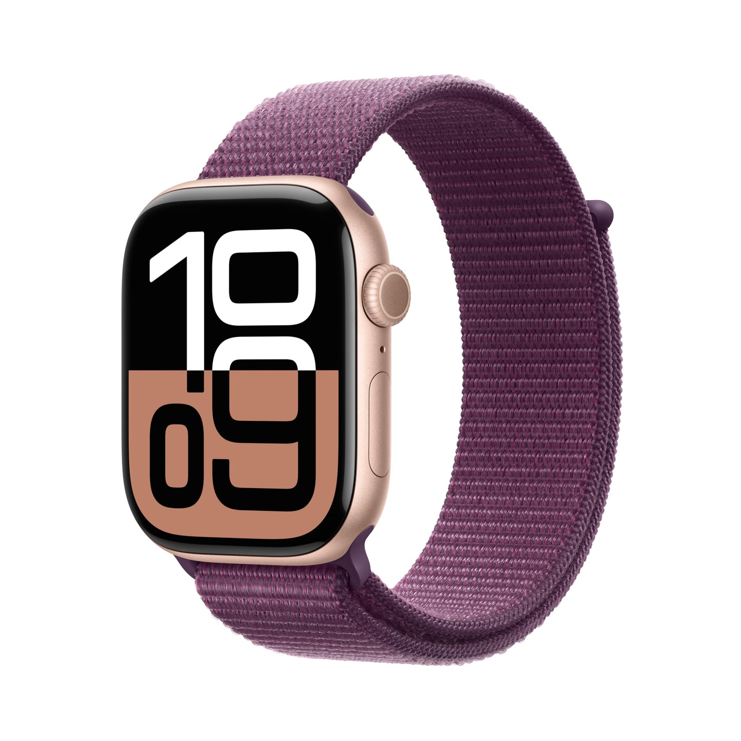 Apple Watch Series 10 [GPS 42mm case] Smartwatch with Jet Black Aluminium Case with Black Sport Band - S/M. Fitness Tracker, ECG App, Always-On Retina Display, Water Resistant