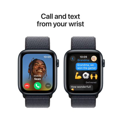 Apple Watch SE (2nd Gen) [GPS 40mm] Smartwatch with Starlight Aluminum Case with Starlight Sport Band S/M. Fitness and Sleep Trackers, Crash Detection, Heart Rate Monitor, Retina Display