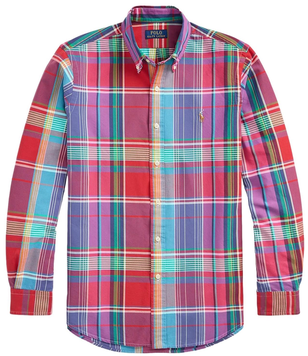 Polo Ralph Lauren Men's Classic Oxford Long Sleeve Sport Shirt