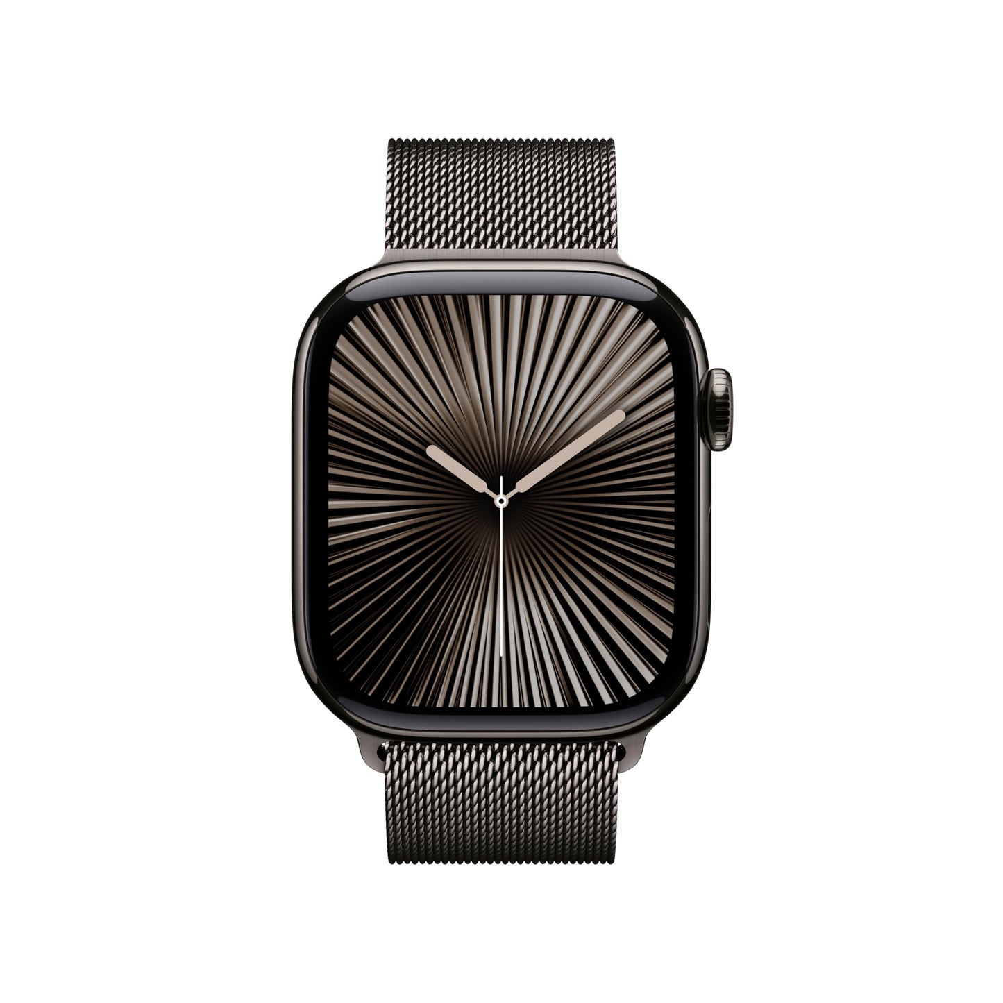 Apple Watch Series 10 [GPS 42mm case] Smartwatch with Jet Black Aluminium Case with Black Sport Band - S/M. Fitness Tracker, ECG App, Always-On Retina Display, Water Resistant