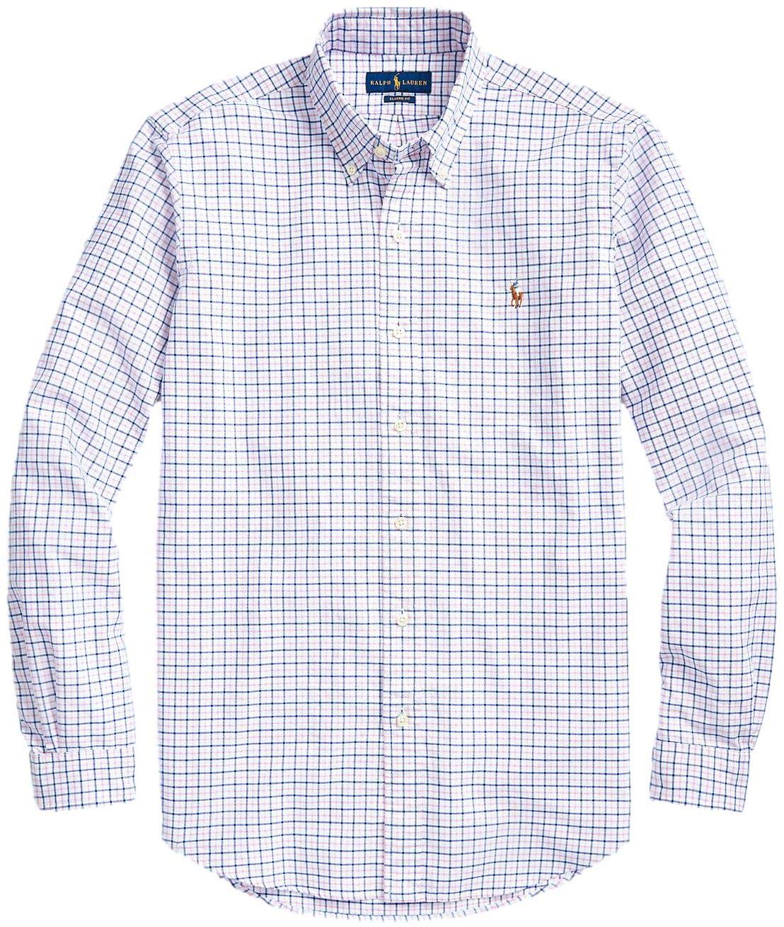 Polo Ralph Lauren Men's Classic Oxford Long Sleeve Sport Shirt
