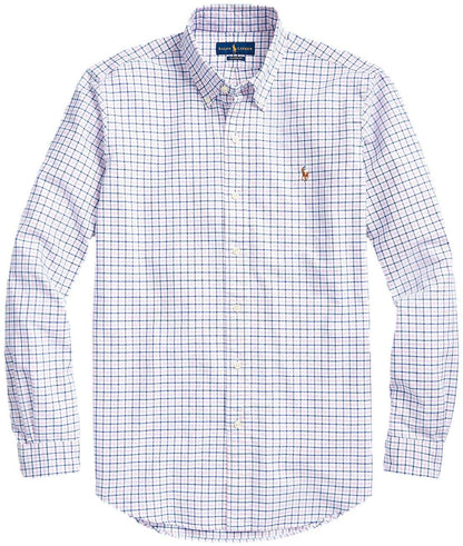 Polo Ralph Lauren Men's Classic Oxford Long Sleeve Sport Shirt