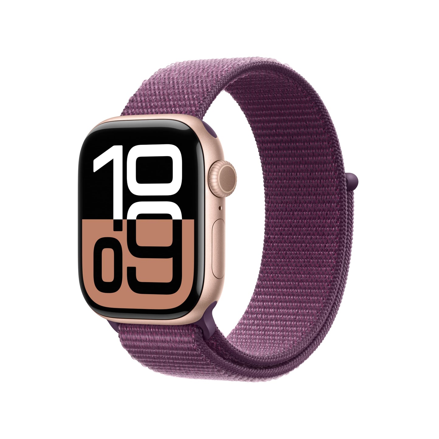 Apple Watch Series 10 [GPS 42mm case] Smartwatch with Jet Black Aluminium Case with Black Sport Band - S/M. Fitness Tracker, ECG App, Always-On Retina Display, Water Resistant