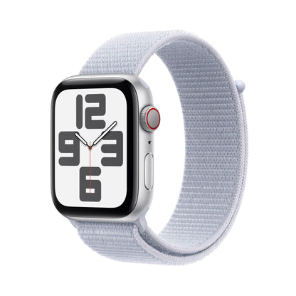 Apple Watch SE (2nd Gen) [GPS 40mm] Smartwatch with Starlight Aluminum Case with Starlight Sport Band S/M. Fitness and Sleep Trackers, Crash Detection, Heart Rate Monitor, Retina Display
